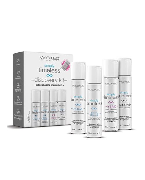 Shop Wicked Sensual Care Simply Timeless Discovery Kit - 1 oz Bottles online