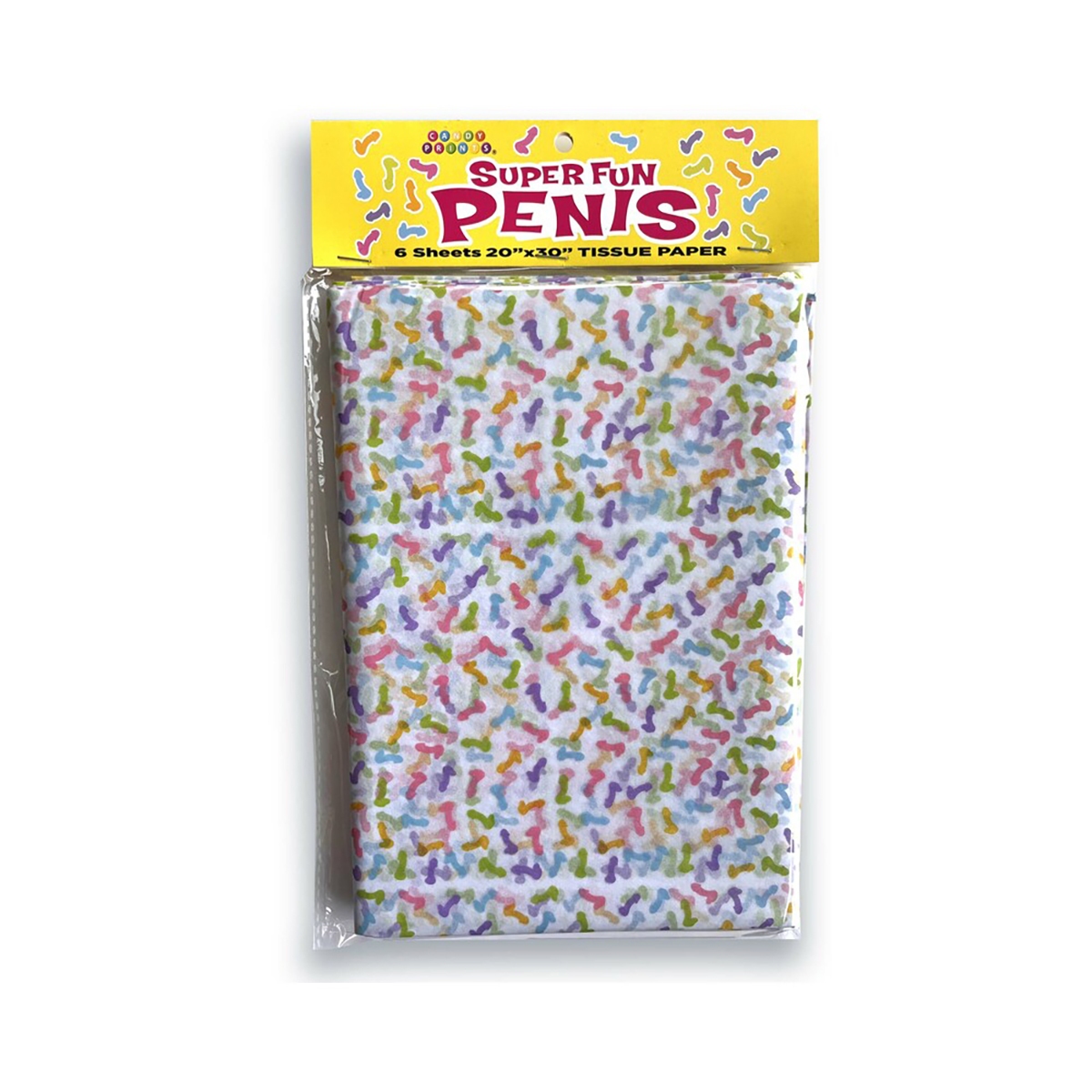 Buy  Super Fun Penis Tissue Paper book for her.