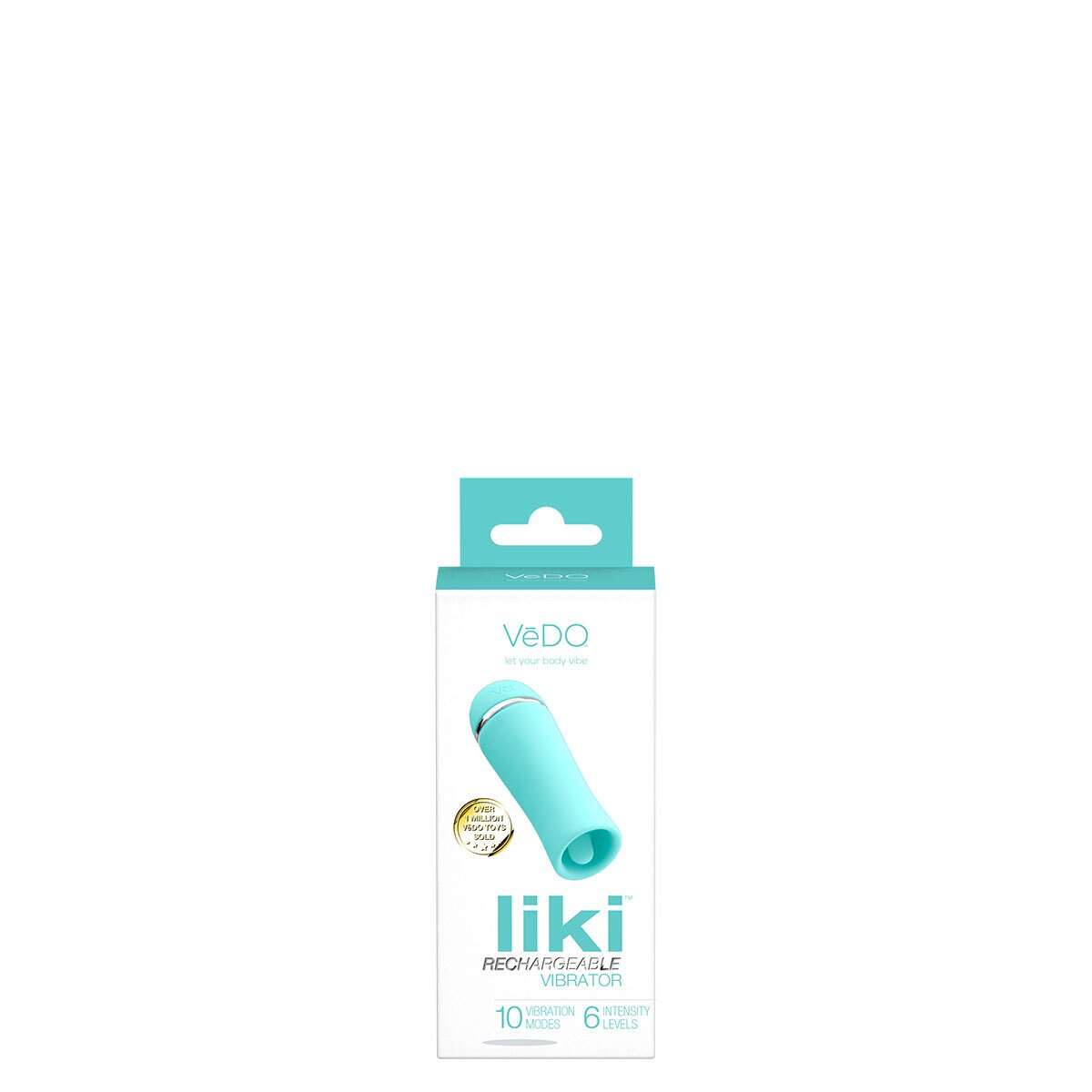 Product image of the Turquoise VeDO vibrator on clean background