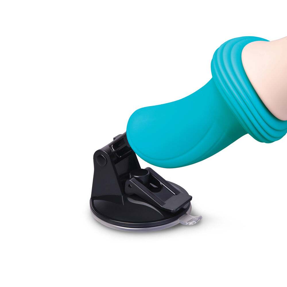 Dildo by b-Vibe in  shown for pegging Her or Him