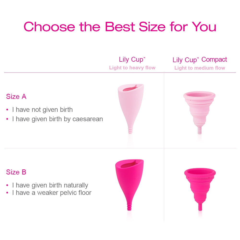 Try a Intimina Lily Cup Compact Size a menstrual cup for your next period to see why some women claim this is the best menstrual cup!