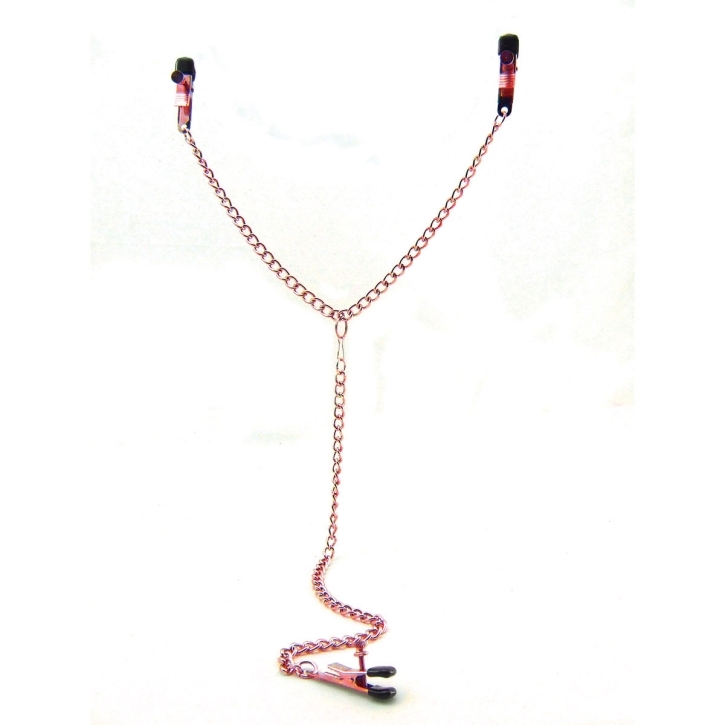 Sex Kitten Y-Style Adjustable Clamps sexy jewelry made by Sex Kitten for her.