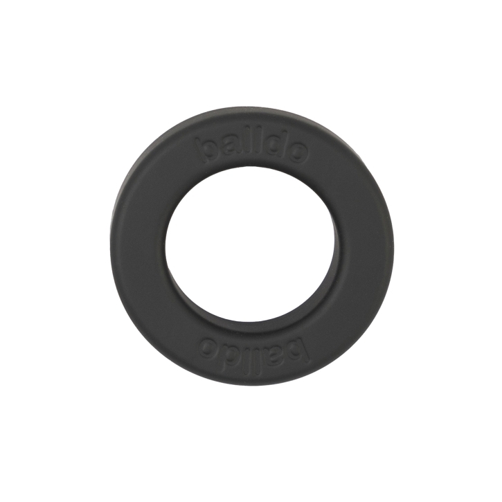Balldo Spacer Ring Black  dildo stabilizers are made by Balldo and are found on sale at herVibrators.com often.