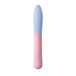 Pink Femme Funn vibrator FFIX XL shown in hand for scale