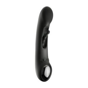 Honey Play Box vibrator HPB Tempo PressSens App Tap G-Spot Blk shown in hand for scale