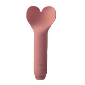 Je Joue vibrator Amour Pale Rosette shown in hand for scale