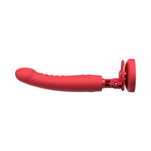 Lovense vibrator Mission 2 shown in hand for scale