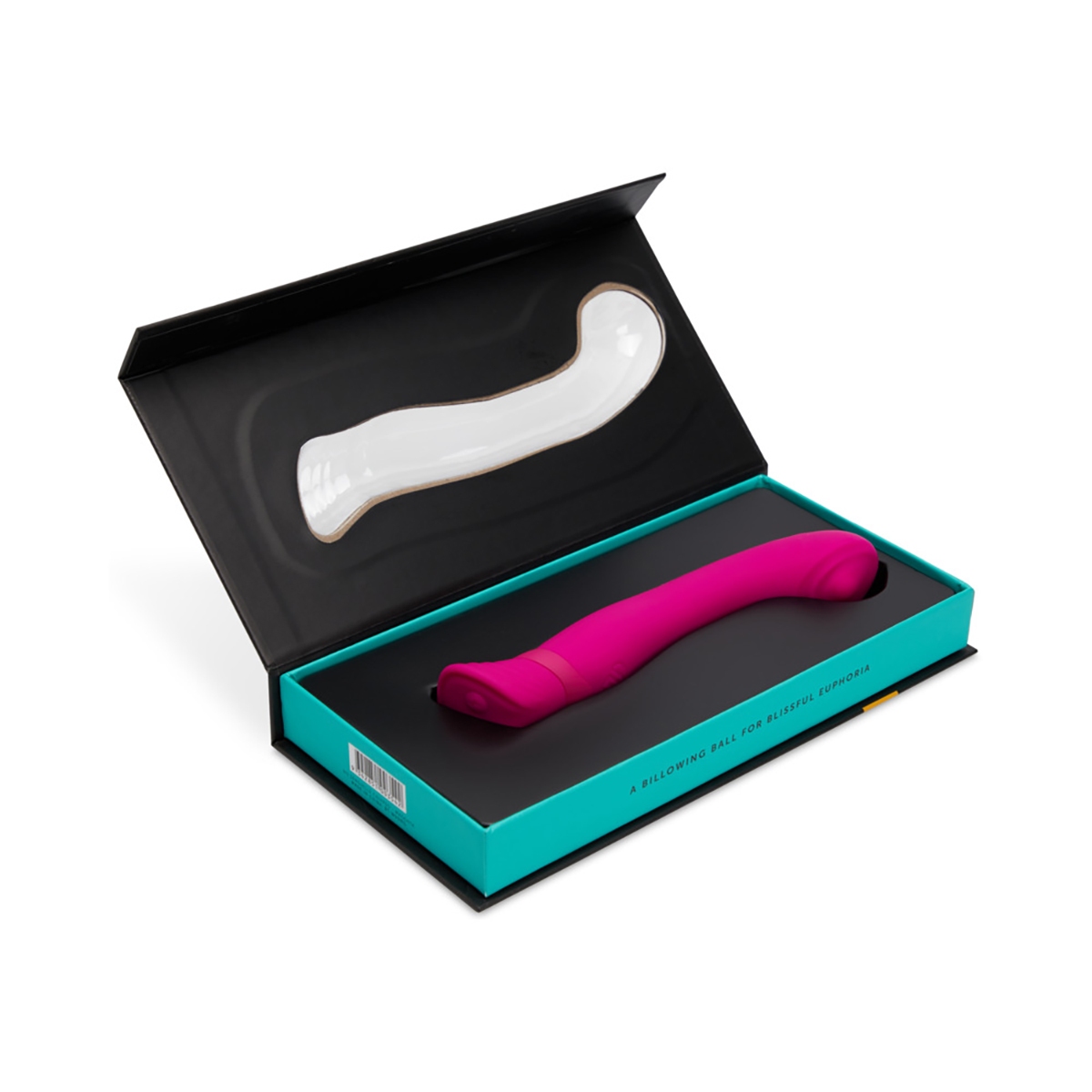 Close-up of the  Nu Sensuelle vibrator for texture detail