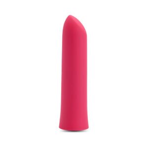 Nu Sensuelle vibrator Sunni Nubii Warm Pk shown in hand for scale