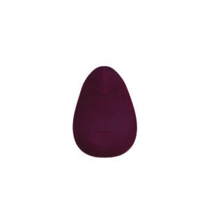 Dame Products vibrator Pom by Dame Plum shown in hand for scale