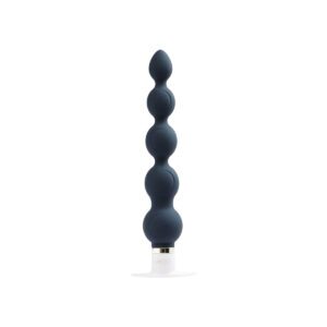 Black VeDO vibrator Quaker Anal shown in hand for scale