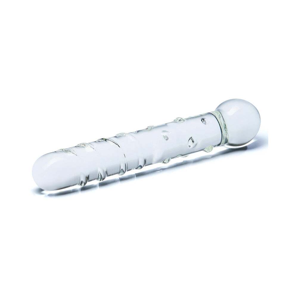 7 inch Dildo from Electric Eel in Clear designed for anal sex with Her or Him