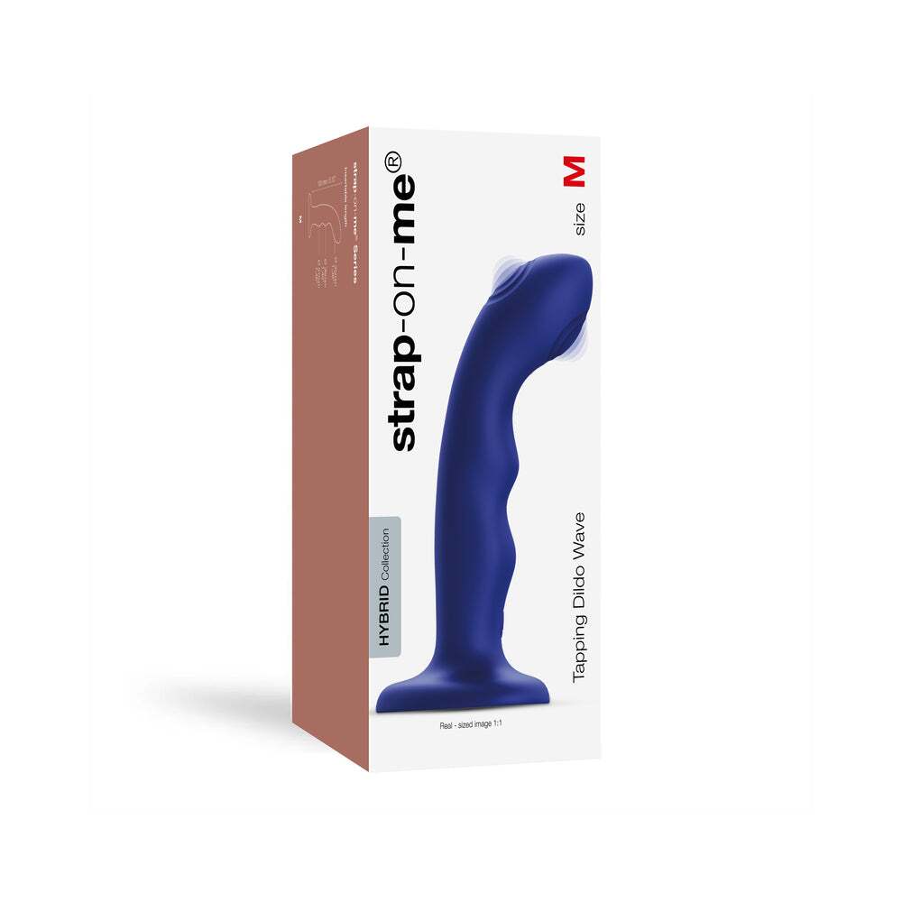 Dildo by Lovely Planet in Blue shown for use by Her or Him