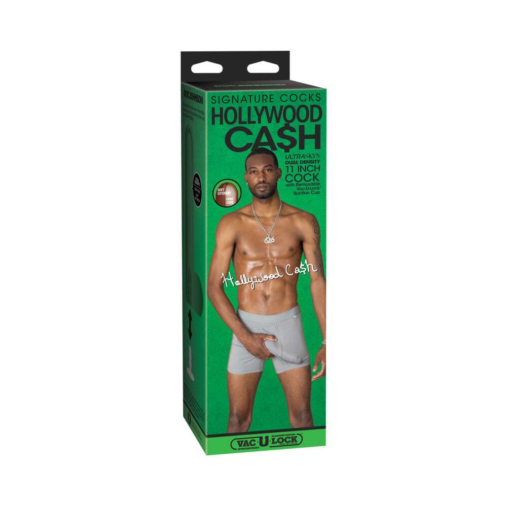 11 inch Dildo by Doc Johnson in Brown Chocolate Cocoa shown for use by Her or Him