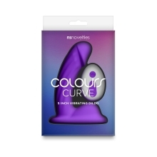 5 inch Dildo by NS Novelties in Light Purple shown for use by Her or Him