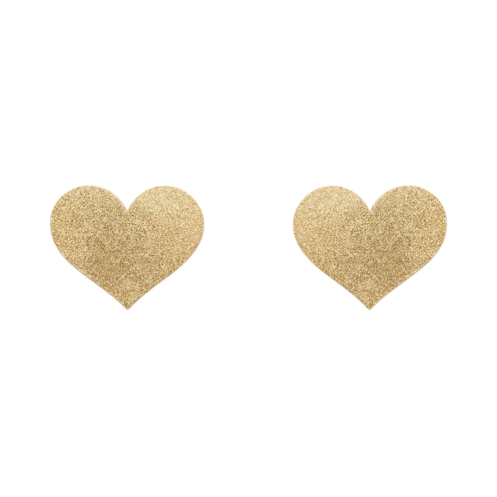 Wearing Flash Gold Hearts nipples covers by Bijoux Indiscrets can be fun and sexy!