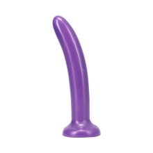 Dildo by Tantus in Purple shown for use by Her or Him