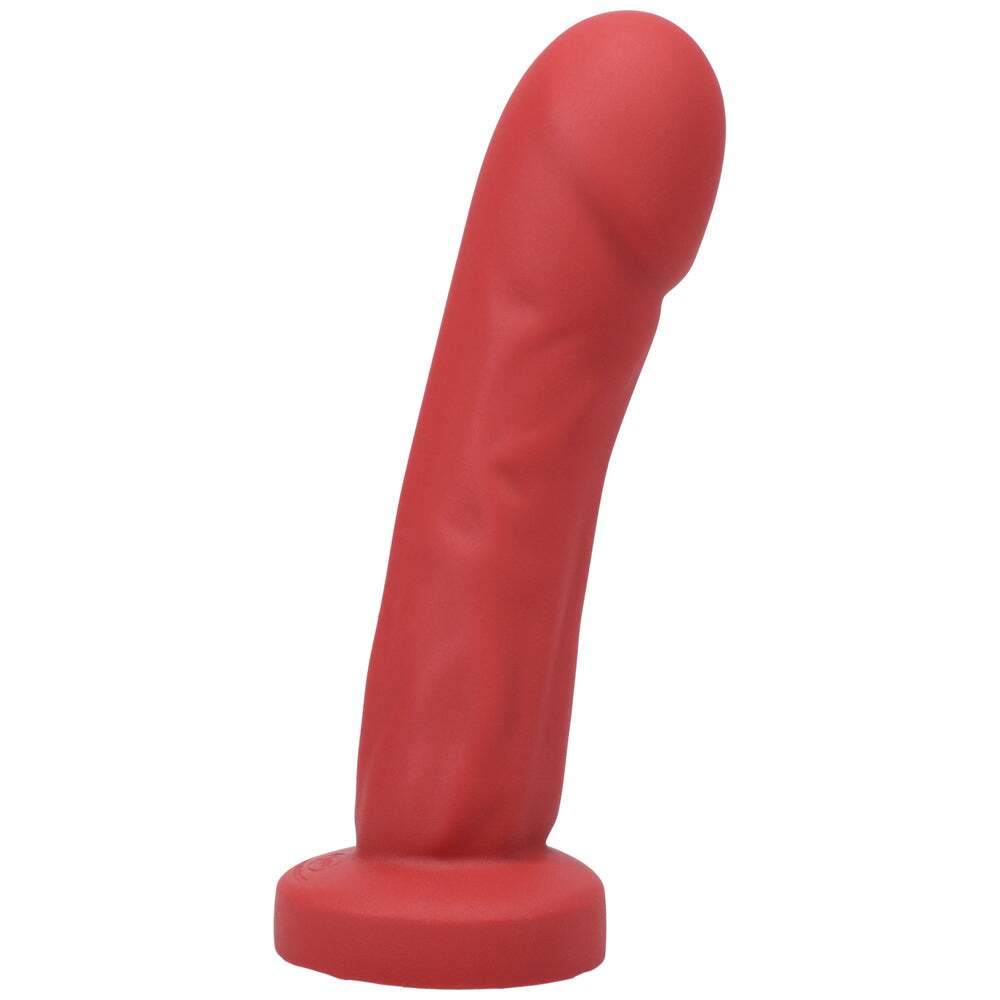 Dildo from Tantus in Red designed for anal sex with Her or Him