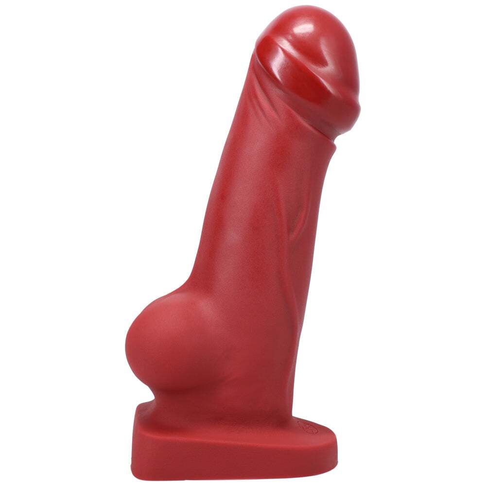 Dildo by Tantus in Red shown for use by Her or Him