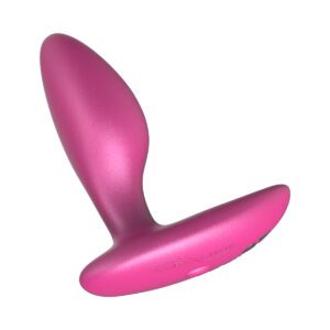Pink We-Vibe vibrator Ditto+ Cosmic NEW shown in hand for scale