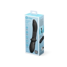 B-Vibe vibrator Rimming P-Spot shown in hand for scale
