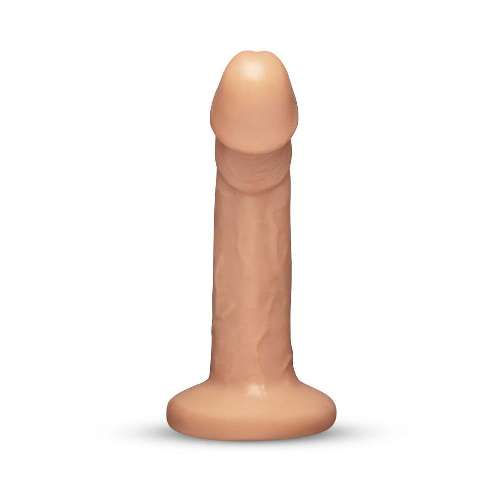 8 inch Dildo from Together Toy in Tan Light Brown Mocha designed for anal sex with Her or Him