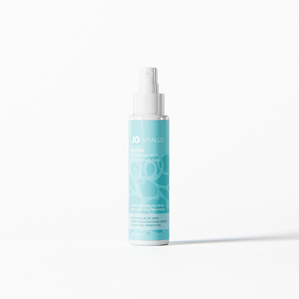 Bottle of  Organic Lube System JO showing clean, plant-based formula