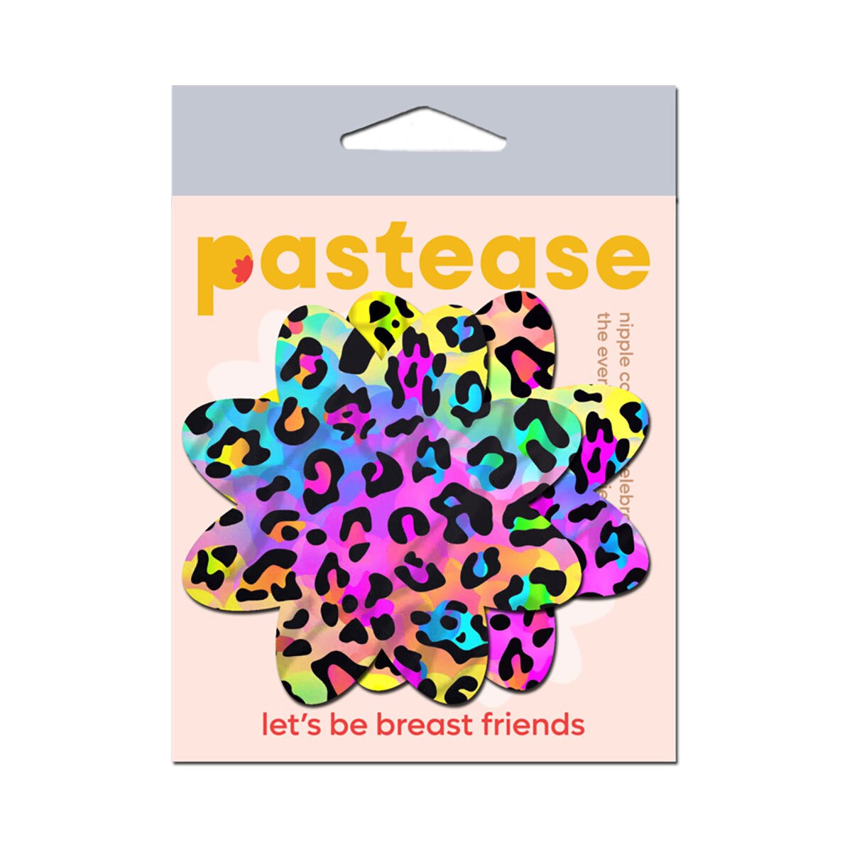 Wearing Rainbow Cheetah Leopard nipples covers by Pastease can be fun and sexy!