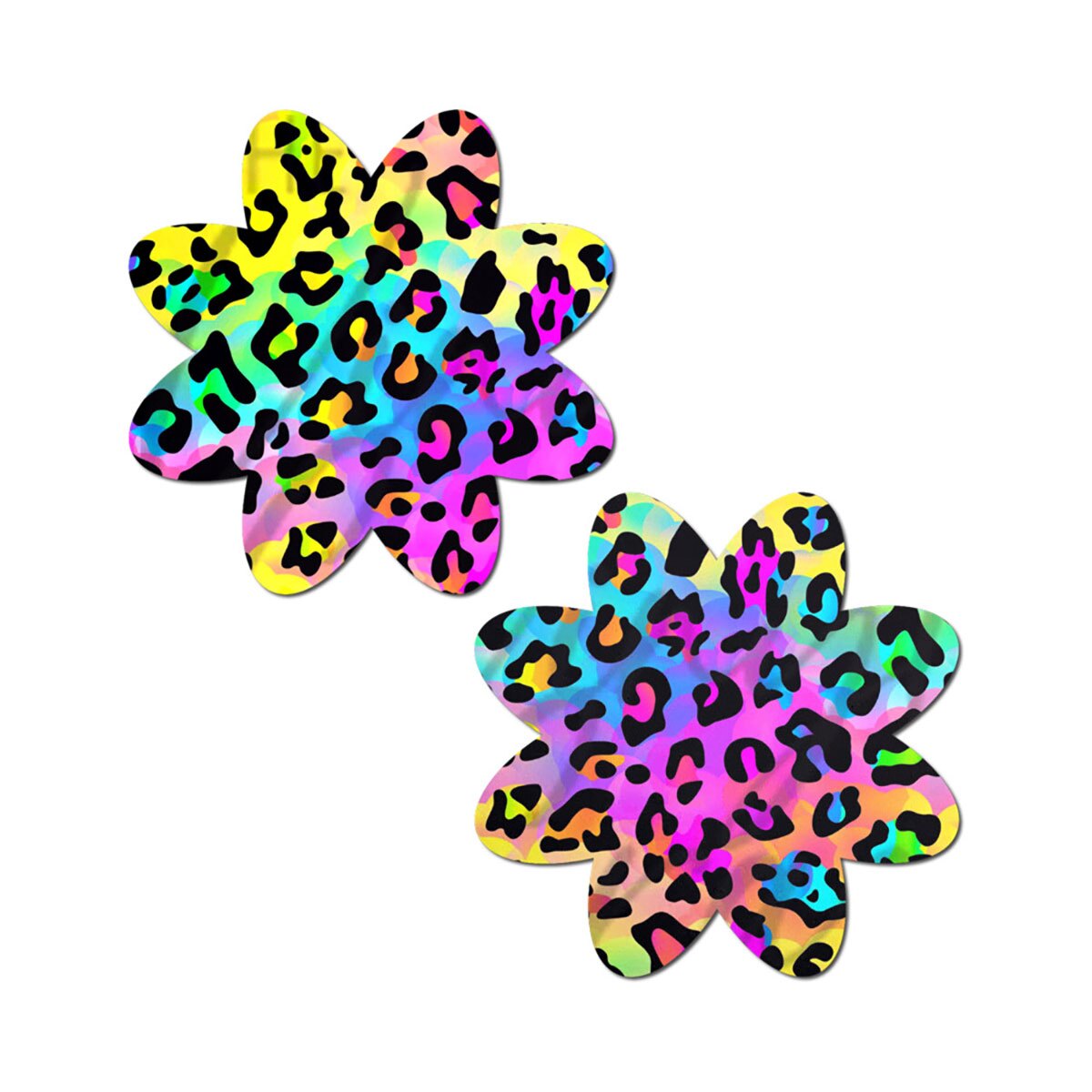Feel sexy wearing sexy nipple covers  Rainbow Cheetah Leopard! Wearing Rainbow Cheetah Leopard nipples covers by Pastease can be fun and sexy!