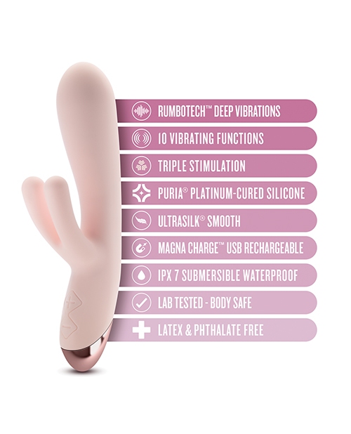 Buy Blush Elora Rabbit Vibrator - Pink