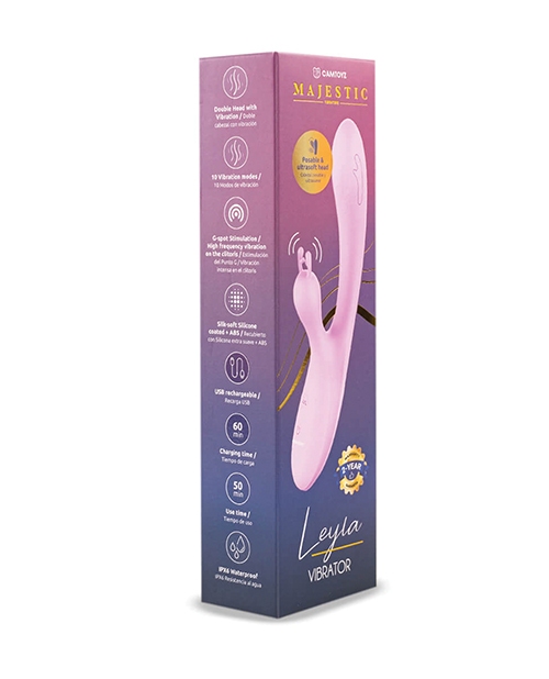 Shop Camtoyz Leyla Dual Stimulation Vibrator
