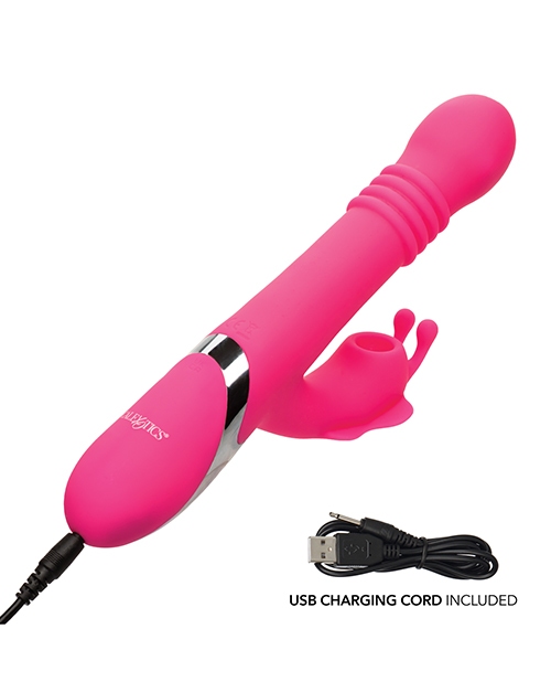 Shop Enchanted Kissing Butterfly Vibrator - Pink