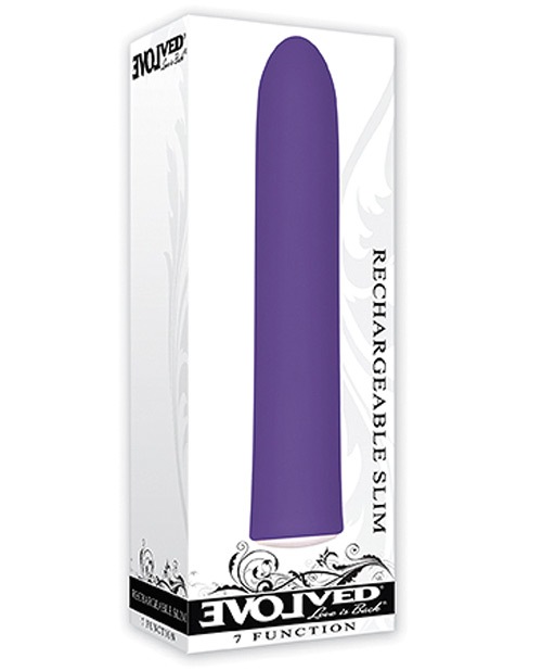 Shop Evolved Love is Back Rechargeable Slim - Purple online