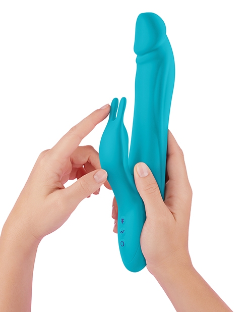 Shop Femme Funn Booster Rabbit XL - Turquoise