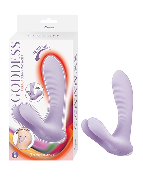 Shop Goddess Heat-up Bunny Vibrator - Lavender online