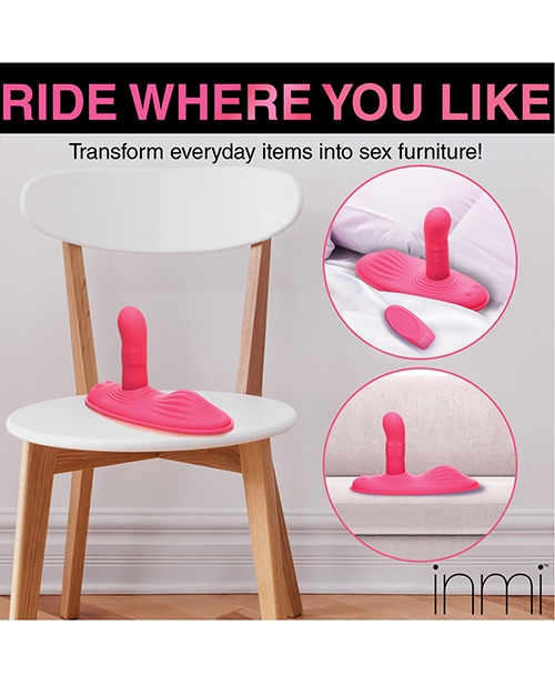 Shop Inmi Spin N' Grind Rotating & Vibrating Silicone Grinder - Pink