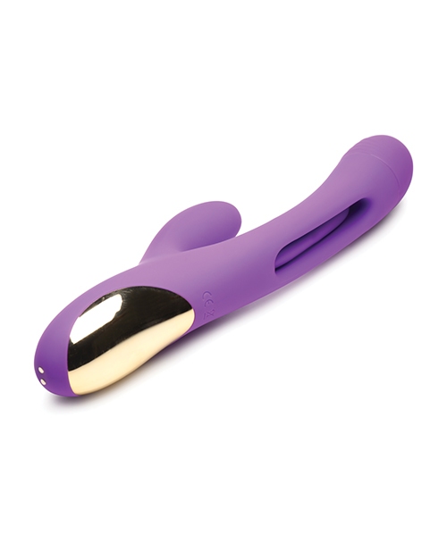 Inmi Tri-Flick Flicking Rabbit Vibrator - Purple for sale