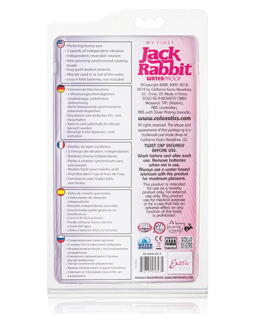 Order Jack Rabbit My First Waterproof - Pink online