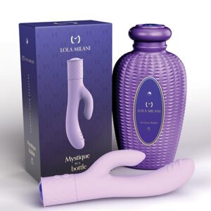 Shop Lola Milani Mystique Rabbit w/Orchid Bottle - Lilac online