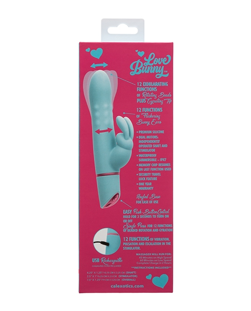 Buy Love Bunny Rotating Bunny - Blue