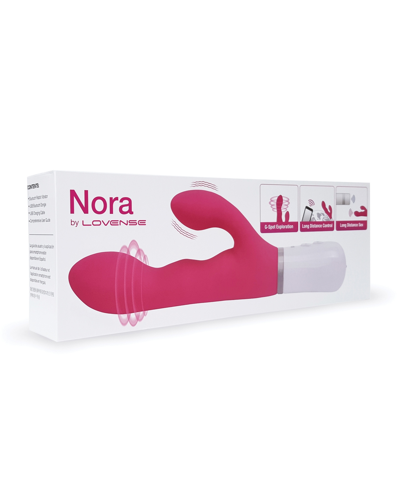 Shop Lovense Nora Rotating Head Rabbit - Pink online