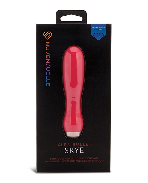 Shop Nu Sensuelle Skye Velvet Touch Vibe - Hot Pink online
