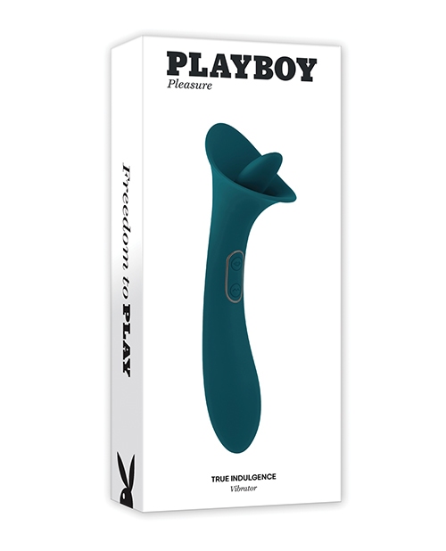 Shop Playboy Pleasure True Indulgence Vibrator - Deep Teal online