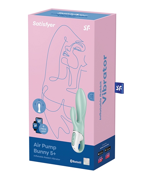 Shop Satisfyer Air Pump Bunny 5+ - Mint