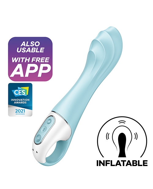 Buy Satisfyer Satisfyer Air Pump Vibrator 5+ - Blue