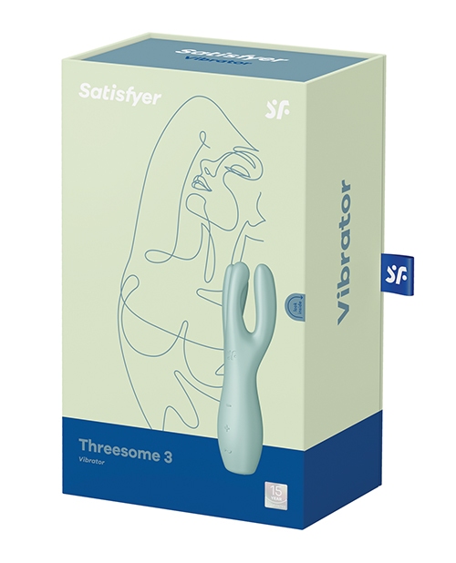 Shop Satisfyer Threesome 3 - Mint