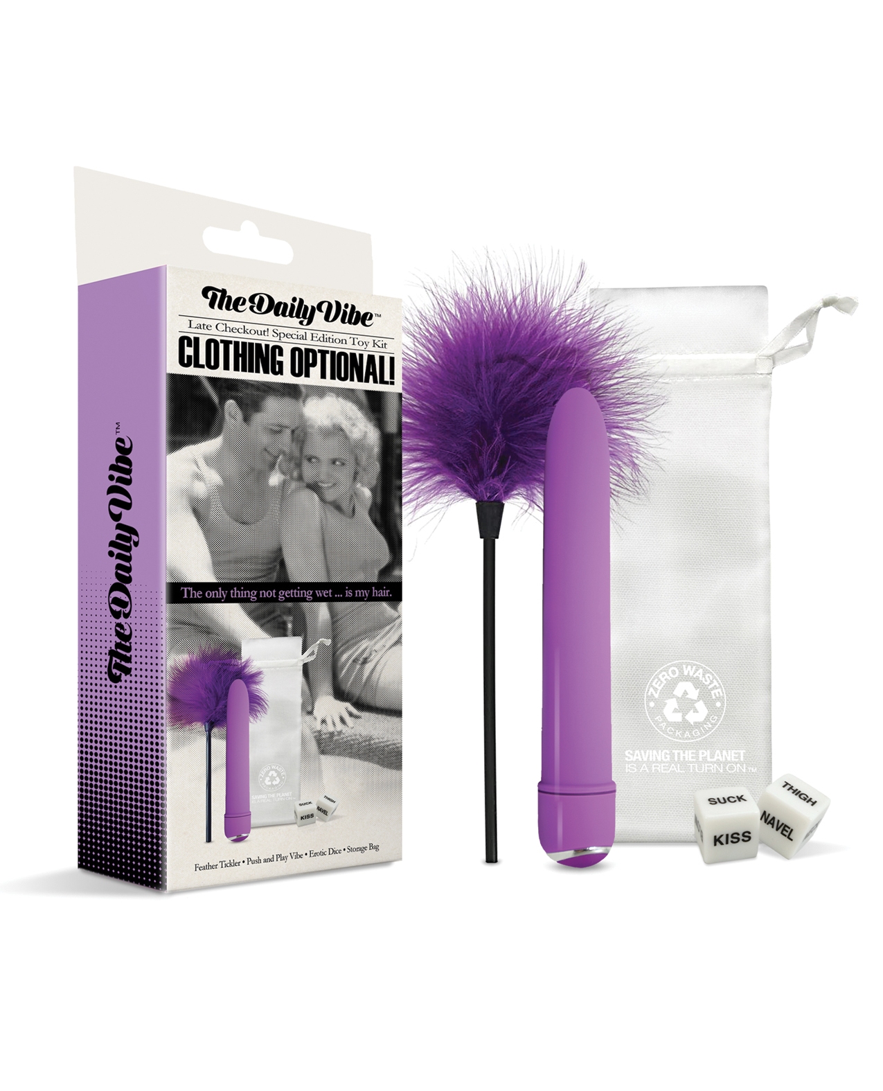 The Daily Vibe Clothing is Optional Kit - Purple for sale