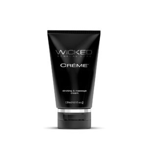 Wicked Cream 4oz Masturbation Cream for Men Water Based Lubricant