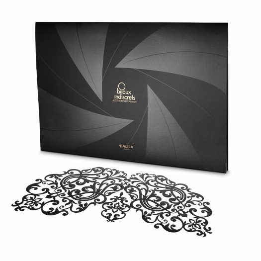 Bijoux Indiscrets Decal Eyemask Dalila satin blindfold for sensual anticipation