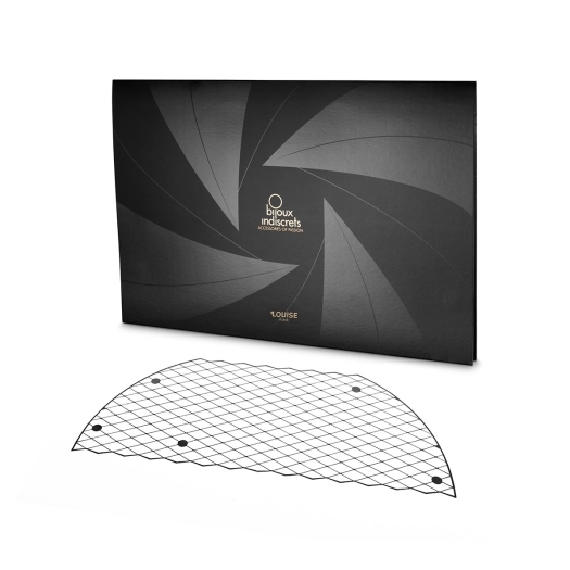 Bijoux Indiscrets Decal Eyemask Louise satin blindfold for sensual anticipation